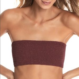 NWT Maaji Reversible Bandeau Bikini Top